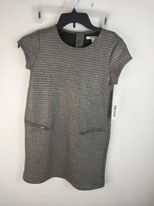 DKNY Dress Girl Size XL Heather Gray - Picture 1 of 10