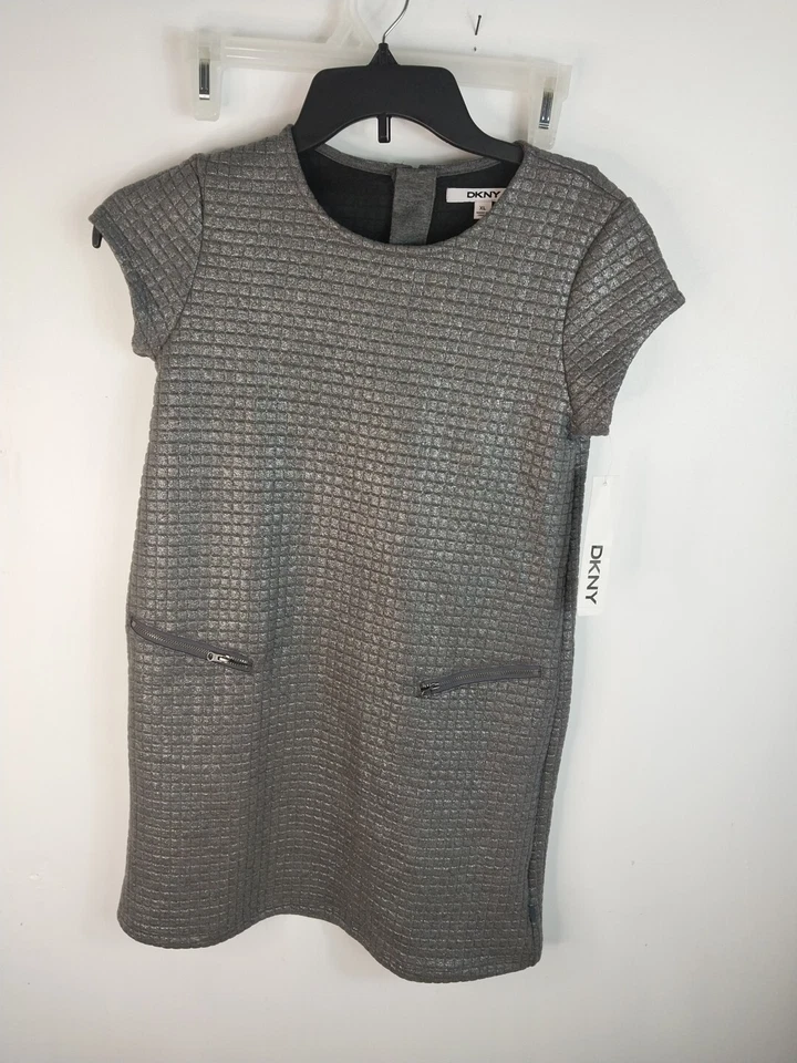 Vestido DKNY Niña Talla XL Gris Jaspeado Foto 1 de 4