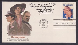 Lee Purcell, American TV and Film Actress, signed & inscribed The Barrymores FDC - Picture 1 of 1