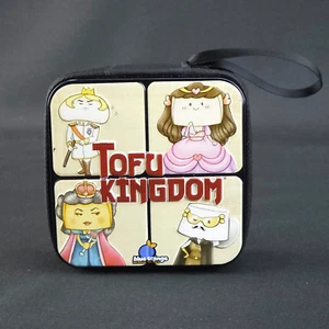 OOP Tofu Kingdom Social Deduction Party Game by Blue Orange Travel Zip Case - Picture 1 of 6