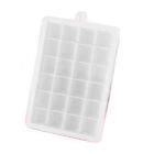 Silicone Ice Box 24 Compartments Square Ice Cube Mold With Lid Household Summer