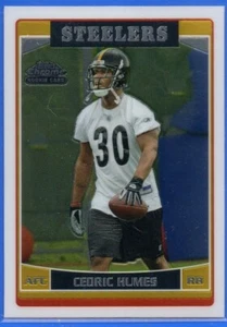 2006 Topps Chrome Football Card #209 Cedric Humes Rookie - Picture 1 of 2
