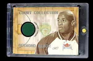 2002 Fleer Premium Court Collection Desmond Mason Game Used Warm-Ups GU Jersey