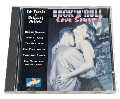 Rock'N'Roll Love Songs-1  (CD Album,  1995)  Hey Presto!  KBCD001 - Image 1 of 4