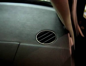 D Chrom Ringe für VW Passat B5 Lüftungsgitter - Edelstahl poliert - Picture 1 of 3