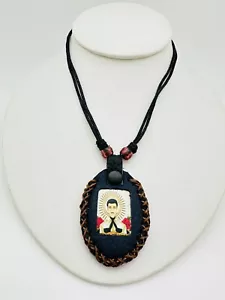 Verstellbares Skapulier Halskette von Jesus Malverde - Bild 1 von 1