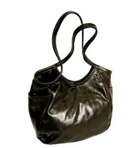Vintage Genuine Brown Leather Bag Classic Shoulder Handbag Hobo Purse, Amelia - Picture 1 of 5