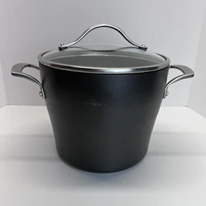 Kirkland Signature 8 Qt Stockpot Hard Anodized w/Glass Lid Handles Nonstick - Bild 1 von 11