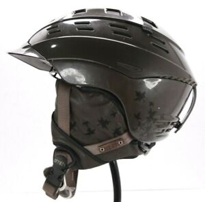 Smith Variant Brim X-Static Boa Technology Ski Snowboard Helmet Brown Size Small
