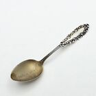 Antique Sterling Mechanics Jacksonville Florida Silver Demitasse Souvenir Spoon