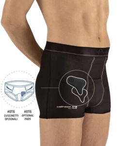 Pavis 655 Boxer BASSO, Uomo Nero pre e post operatorio adatto anche per sportivi - Imagen 1 de 11