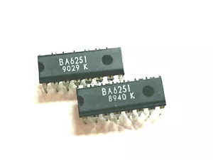 2 Piezas | BA6251 ORIGINAL ROHM CIRCUITO INTEGRADO | Envío GRATUITO EN EE. UU. - Imagen 1 de 1