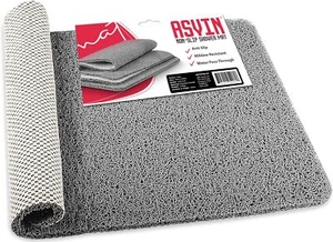 Soft Textured Bath, Shower, Tub Mat, 24x16 Inch, Phthalate Free, Non Slip Comfor - Picture 1 of 10