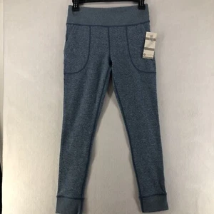 Zella Wellness Leggings Girls Size XL Gray Elastic High Waist Heathered - Picture 1 of 8