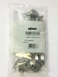 Lot of 25 Wago 284-412 Combo-Style Insulated Terminal Jumper Bars 125A 800V 2Way - Picture 1 of 3