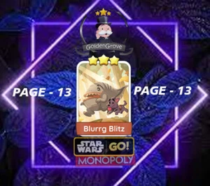 ⚡️ Blurrg Blitz ⚡️ Mono_Poly-Go Stickers Cards 3 Stars ⚡️ FAST SEND ⚡️ - Picture 1 of 1