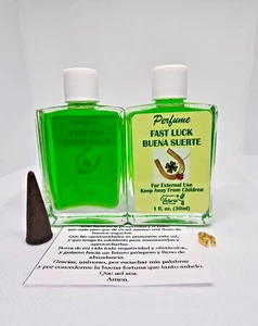 BUENA SUERTE PERFUME / FAST LUCK ATRAE SUERTE RAPIDA AL INSTANTE FORTUNA 1PC - Picture 1 of 5