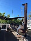 Texas Style Offset Smoker Pit On Trailer. Commercial. 2 Available!