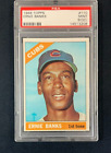 1966 Topps Baseball Card #110 Ernie Banks Graded PSA 9 OC Mint