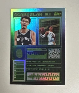 2025-26 Topps Basketball Black Friday VICTOR WEMBANYAMA Scan and Slam  - Picture 1 of 2