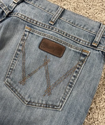 Jeans Wrangler 20x Competición Azul Denim Vaquero Western Para Hombre 38x36 Foto 1 de 4