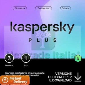 PLUS 2025 PC MAC ANDROID IOS 1 ANNO 3 DISPOSITIVI - Zdjęcie 1 z 7