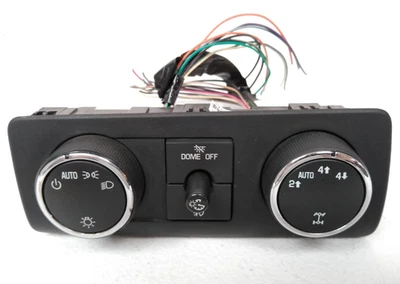 Interruptor de faros GMC Yukon XL 1500 Sierra 2012 Chevy Silverado Tahoe 4x4 4x4 *U4 Foto 1 de 4