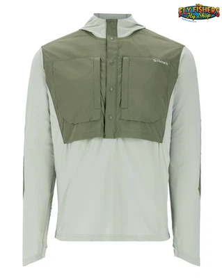 Simms Fishing Men's Latitude BiComp Hoody - Aspen/Willow NEW DISCOUNTED - Image 1 of 4