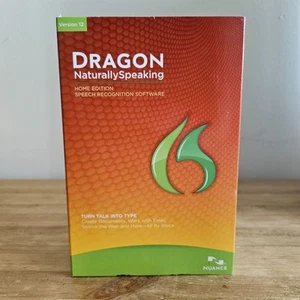 Nuance Dragon Naturally Speaking 12 Home Edition Speech Recognition Software - Picture 1 of 8
