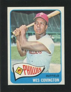 #583 WES COVINGTON, Phillies - 1965 Topps: EX-MT, oversize, pack fresh 222117e - Picture 1 of 3