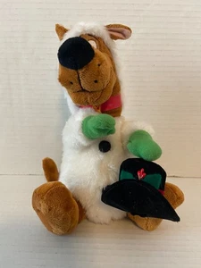 Gemmy Scooby Doo Plush Singing & Dancing Christmas Snowman 8" - Picture 1 of 5