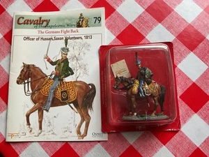 Del Prado Cavalry Of The Nap Wars #79 Officer of Hussars, Saxon Volunteers 1813 - Picture 1 of 19