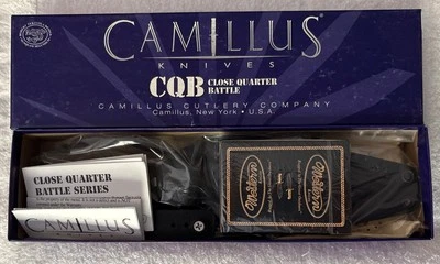CUCHILLOS CAMILLUS CQB1SG CUDA CUCHILLO DE HOJA FIJA CON FUNDA KYDEX - EE. UU. - ¡NUEVO! Foto 1 de 4