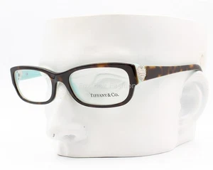Tiffany & Co TF 2065B 8134 Eyeglasses Glasses Brown Tortoise Silver Heart 54mm - Picture 1 of 8