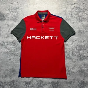 Camisa polo Hackett Aston Martin England Racing para hombre talla M manga corta - Imagen 1 de 13