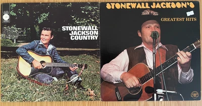 STONEWALL JACKSON GREATEST HITS & JACKSON COUNTRY US PRESSINGS  1980 NM/EX - Image 1 of 2