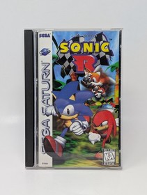 Sonic R (Sega Saturn, 1997) - CIB Complete