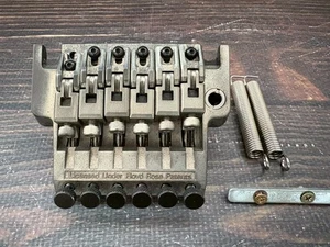 Puente trémolo Ibanez Lo-Pro Edge Floyd Rose plata mate hecho en Japón - Imagen 1 de 9