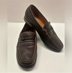 Mocassino slip on uomo Martin Dingman Montgomery Pebble nero taglia 11,5 M - Foto 1 di 16