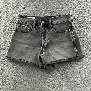 Gap Womens Shorts Gray Size 26 | 2p Cheeky Short High Rise Denim Cotton Blend