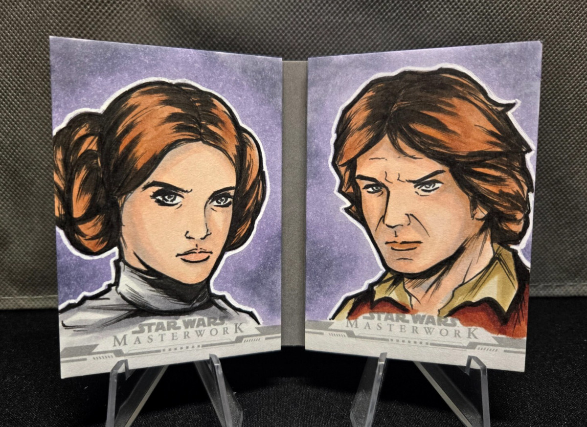 Topps Star Wars Masterwork Han Solo Trading Cards for sale