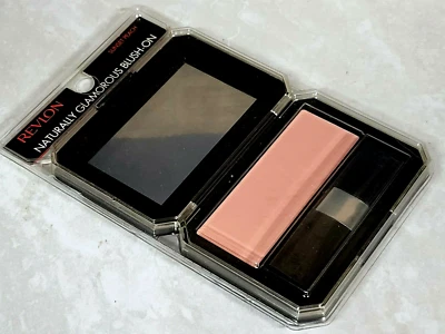 Revlon Naturally Glamorous Blush-On powder Sunset Peach new sealed - Image 1 of 3