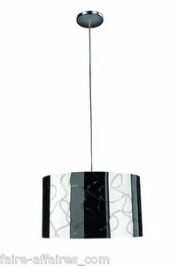 Soffitto Luce Lampada Massive Sospensione 1 x 60 W 230 V Cromo E27 Nuovo - Foto 1 di 1
