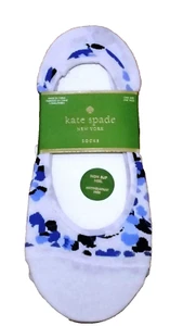 KATE SPADE New York NON SLIP Heel 3-Pair No Show Socks Blue Floral ( O/S ) - Picture 1 of 1