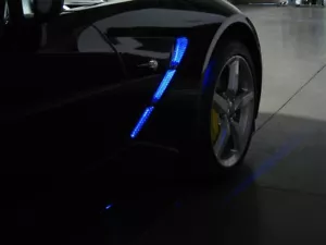C7 CORVETTE BLUETOOTH RGB COLOR CHANGING COVE/HOOD VENT LIGHTING KIT (2014-2019) - Picture 1 of 12