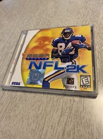 ⭐ NFL 2K (Sega Dreamcast 1999) AUTHENTIC CIB Game Manual Case Free Shipping ⭐