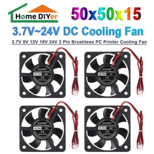 Small PC cooling fan 40mm 5V 2 pin DUPONT connector Cooling Fan 3000-7000RPM - Picture 1 of 20