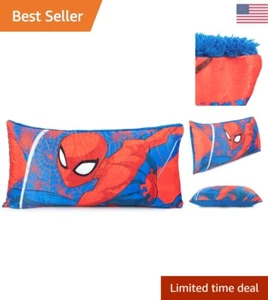 Colorful Spiderman Body Pillow Cover - High Quality - Measures 36 x 18 Inches - Picture 1 of 6