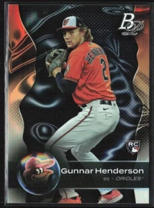 2023 Bowman Platinum #79 Gunnar Henderson RC - Picture 1 of 2