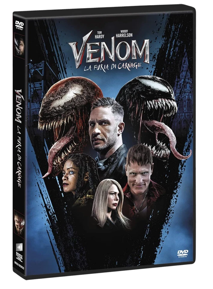 SONY PICTURES Dvd VENOM 2 LA FURIA DI CARNAGE nuovo sigillato Marvel 2021